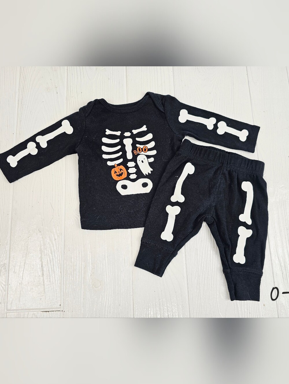 Carter's Halloween Skeleton Outfit